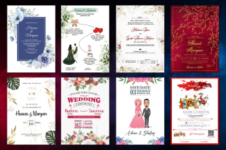 design invitation, wedding, birthday and greeting card