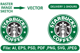 any graphic design, vector tracing,redraw,recreate your logo or image perfectly