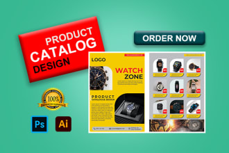 make the best product catalog, fashion lookbook, and sale sheet design for you