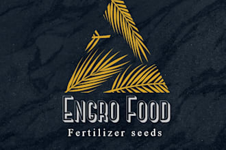 do a flat minimalist logo designs