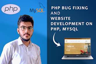 develop php laravel or codeigniter website, script or programme having mysql