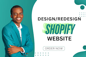 do shopify website redesign and shopify website design