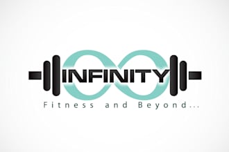 draw wordmark awesome perfect fitness logo design