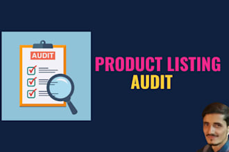 audit and improve amazon listing