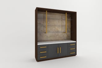 do 3d furniture modeling and rendering