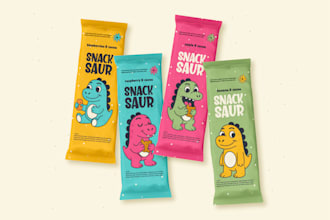 create a unique product label, packaging, box, pouch design