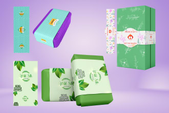 do your box packaging design, packaging sleeve, belly band and product sleeve