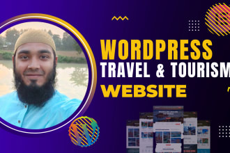 develop tour and travel agency website