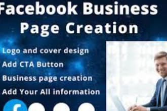 do facebook business page creation , fb fan page setup , banner , cover design