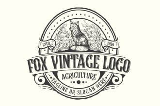 do  retro, vintage, badge, outdoor emblem, or business logo design