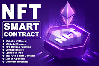 do nft smart contract for the ethereum blockchain