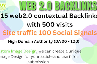 make high authority web 2 0 backlinks