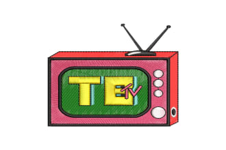 perfect embroidery logo digitizing into dst, pef file
