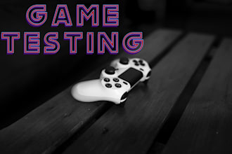 test, review and provide suggestions for your steam games
