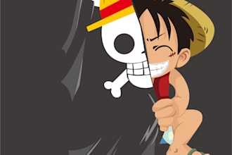illustration anime and cartoon