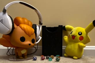 be a dungeon master for a homebrewed pokémon themed campaign