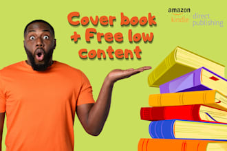 design a cover book for amazon kdp or personal business
