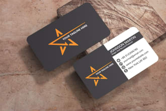create professional and modern business card design