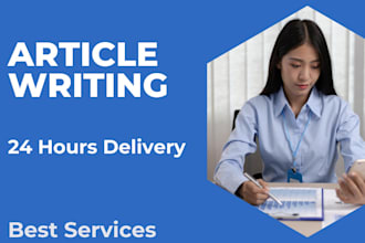 do writing, rewriting for SEO article or content like creative writers
