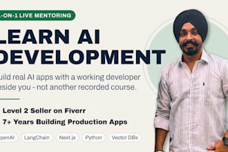 teach or help you learn ai development, mcp, saas