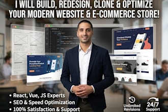 clone or create an ecommerce website