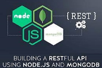 develop rest apis  using nodejs express mongodb