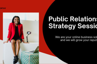 provide a PR strategy session