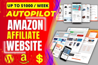 develop money making autopilot amazon affiliate website