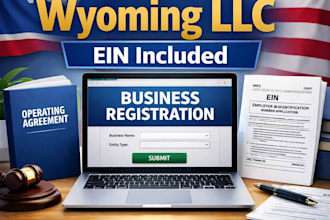 wyoming llc registration with ein and operating agreement