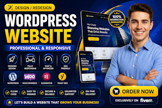 design redesign wordpress website