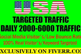 generate USA web traffic