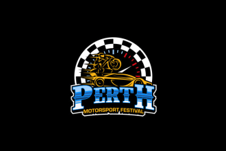 design motorsport festival logo
