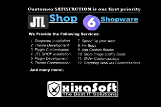 customize your jtl shop and shopware store