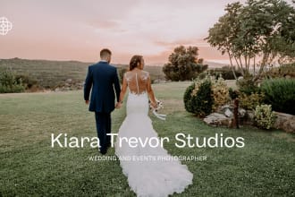 build photography, portfolio and wedding website with online booking