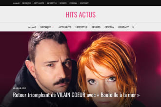 write and publish an article on a french magazine