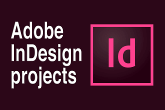 layout, typeset, edit, conversion, or format any indesign project