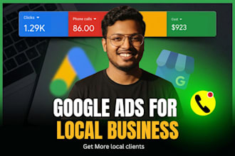 set up and manage google ads for home service or local service business