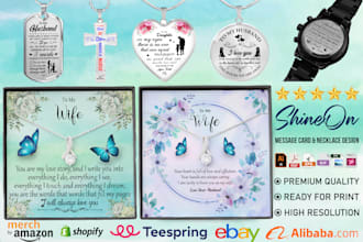 do profitable shineon message cards, necklaces, cross, heart, and watch designs