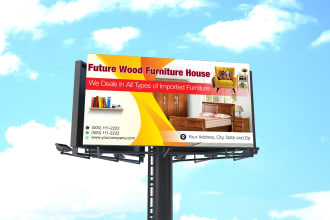 create professional design for your billboard, signage or outdoor advertisement
