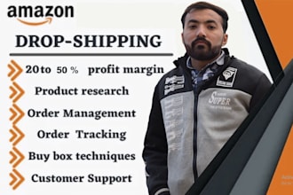 be your expert amazon dropshipping virtual assistant