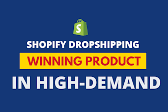 add dropshipping winning products to shopify store