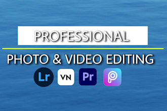 do professionaly photo and video editing with 4k quality