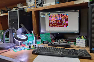 design professional pcb boards in eagle, multisim and proteus