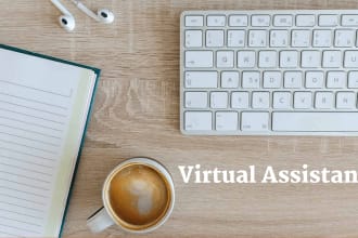 be your amazing virtual assistant for data entry, web research, copy paste
