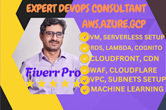 be your expert AWS azure gcp cloud devops consultant