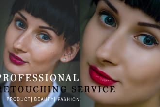 do high end portrait photo retouching