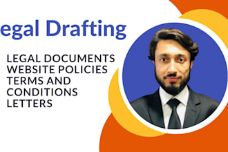 draft and review legal contracts, privacy policies, slas and msas