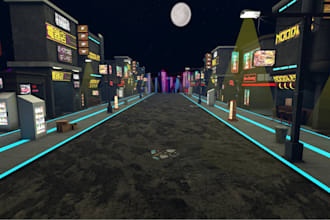 design 3d game environment in unity, blender and maya