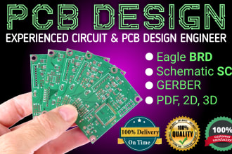 design pcb board and schematic in eagle software