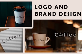 design a corporate identity or modern minimalistic brand logo for you